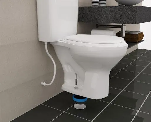 Instalação de vaso sanitario deca